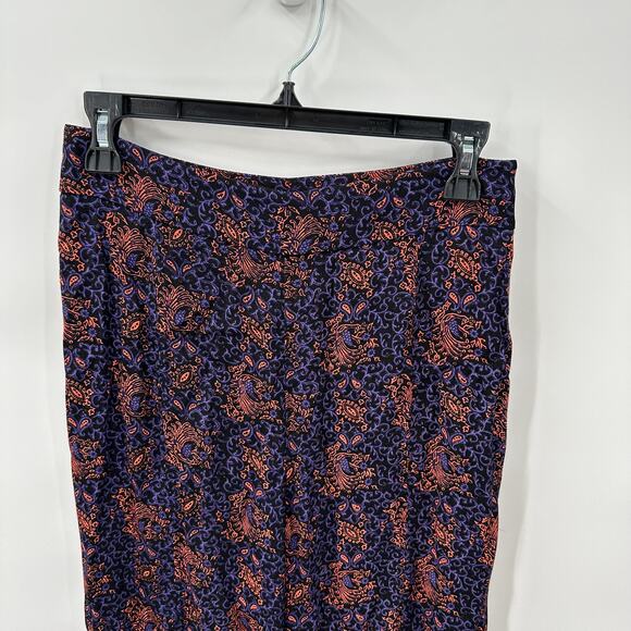 ANTHROPOLOGIE Elevenses Tessie Wide Leg Printed Pants // 2 - Picture 5 of 11